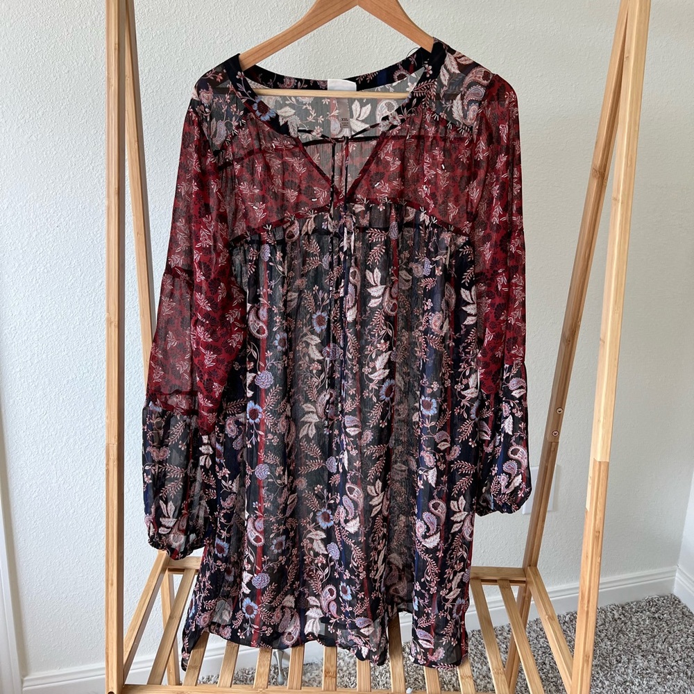 Knox Rose Blouse (2X)